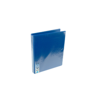 Bantex Insert Ring Binder, A4, 19mm, 3 D-Rings, Blue, Each Each