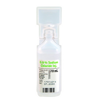 B. Braun Sodium Chloride 0.9 Percent, for Injection, 20mL, Each