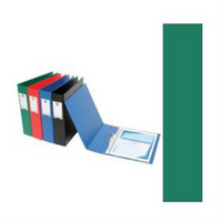 F/C 4 D RING 25MM BINDER DARK GREEN ECONOMY (NO BRAND) Each