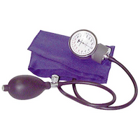 Livingstone Aneroid Blood Pressure Sphygmomanometer Complete with Obese Easy One Touch Hook Loop Fastener Cuff, Latex Free, Each Each
