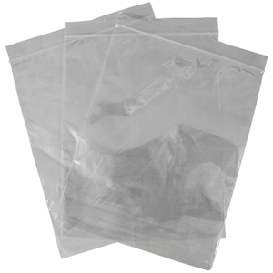 Livingstone Resealable Zip Lock Bag, 205 x 255 mm, 100 microns Thick, White Wall, Recyclable Plastic, Clear, 1000/Box Box