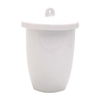 Livingstone High Wall Crucible with Lid