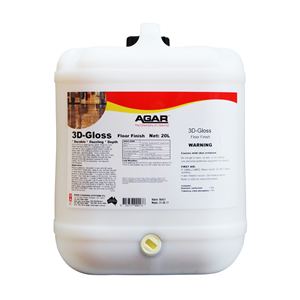 Gloss Polish Agar Floor Sealer Finish, 20L, Each Each