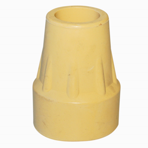 Rubber Tip for Underarm Crutches, 22mm Internal Diameter, Each Each