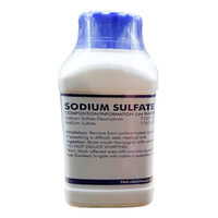 Sodium Sulfate Anhydrous Powder, Analytical Grade, 500g, Each Each