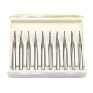 3D Diamond Burs, Friction Grip, 858-014, 1/Pack Pack