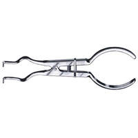 Livingstone Rubber Dam Forceps, Brewer, Length: 17.5cm, Mouth Opening Width: 3cm, 81g, Each Each