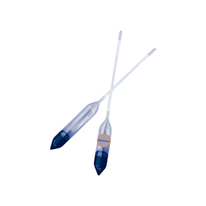 Specific Gravity Hydrometer, 1.000-1.500 x 0.005 0.01 @ 15.6degC, 235mm Long, Each Each