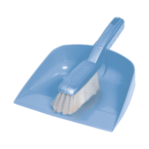 Oates Ultimate Dustpan And Brush Set, Plastic, Blue, Each (165045) Each