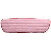 Oates Microfibre Flat Mop Refill, 400mm, Red, Each Each