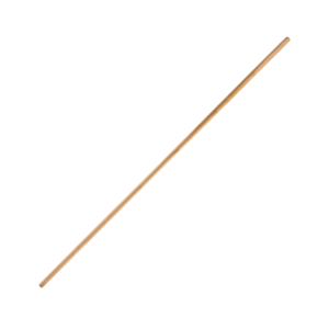 Edco Biodegradable Wooden Mop Handle, 1.5m x 22mm, Each Each