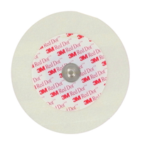 Out of Date, 3M Red Dot Monitoring Electrodes,Tape Backing, D:6cm, 2.4inch, 50/Pack (2239), Original Unopened Condition, Price Discounted Bag
