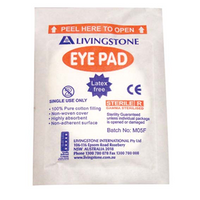 Livingstone Eye Pad Wound Dressing, Latex Free, Sterile, Single Packed, Each Each