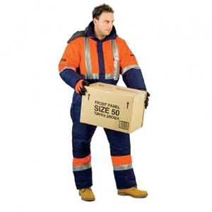 Hepworth Freezer Coveralls Protective Suit With Hood