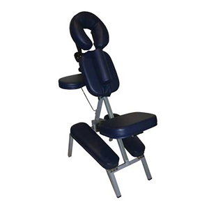 Firm N Fold Elite Massage Chair, with Carry Bag, 159kg Capacity, Navy Colour, Each Each