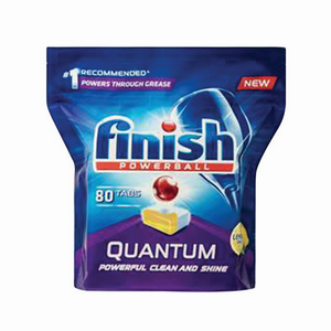 Finish Quantum Powerball Dishwashing Tablets, 80/Pack Pack