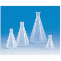Flask Erlenmeyer Recyclable Polypropylene 125ml. Without Lid Each