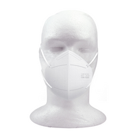 Aust Made N95/P2 Particulate Respirator, 5 Ply Flat Folded Earloop TGA 347410, AS/NZS 1716:2012, Single Packed, 10/Box Box