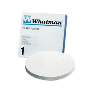Whatman Filter Paper, Qualitative, Circles, Medium/Fast Speed, Grade 1, Diameter: 125mm, Ash pct: 0.06, 11 um, Thickness: 0.18mm, 100/Pack Pack