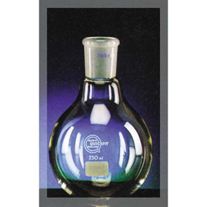 Flask, Round Bottom, 250ml, Short Neck, 29/32 Socket Joint, Borosilicate Glass, Australian, Each Each