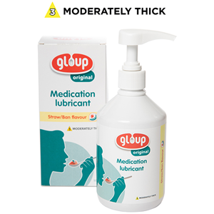 Gloup Medication Lubricant Strawberry Banana, 500ml Pump Pack, Each Each