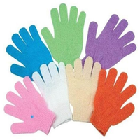 SOFEEL EXFOLIATING GLOVES WHITE 2/PACK(PAIR) Pair
