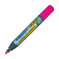 Artline 577 Whiteboard Marker, Bullet Point, 2mm, Pink, 12/Box Box