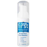 Hands First Hand Sanitiser, Alcohol Free, Waterless, 50ml, Each Each