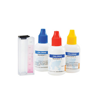 Total Chlorine Test Kit - Chlorine (as Cl2, total), Range: (0.0-2.5mg/L) Method: Colorimetric, 50 Tests Each