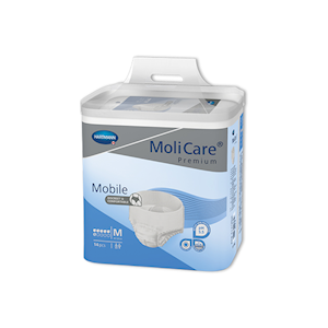 Molicare Mobile Adult Pull-up Diaper, Medium, 80-120cm, 14 pieces/Pack, 3 Packs/Carton Carton