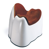 H&W Molar Seat Red W/Storage Ea Each