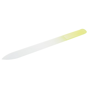 Medium Glass File - 2mm, 1 Side Clear Pointed In Pouch Each