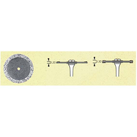 Intensiv 173 Diamond Discs Discoflex , One Sided, 22 x 20mm, Each Each