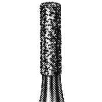 Intensiv 212C Diamond Burs, Flat Fissure, ISO 107524 #9, Friction Grip, Coarse, Each Each