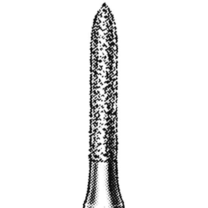 Intensiv 306S Diamond Burs, Bullet, ISO 288524 #9, Friction Grip, Medium, Each Each
