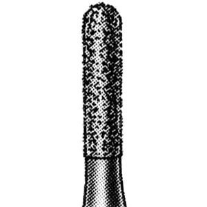 Intensiv 404 Diamond Burs, Flat Fissure Point, ISO 137514 #13, Friction Grip, Medium, Each Each