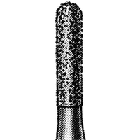 Intensiv 412 Diamond Burs, Flat Fissure Point, ISO 137524 #9, Friction Grip, Medium, Each Each