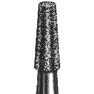 Intensiv 413 Diamond Burs, Taper Fissure, ISO 168524 #24, Friction Grip, Medium, Each Each