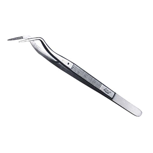 Intensiv Meriam Dental Tweezers Forceps Angled with Pin