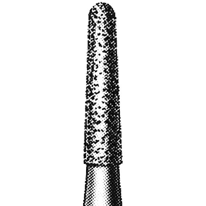Intensiv D16 Diamond Burs, Domed Taper Fissure, ISO 197524 #12, Friction Grip, Medium, Each Each