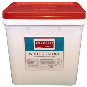 Investo Diestone, 20kg Pail, White, Each Pail