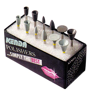 Kenda Precious Metals Kit, No. 740, 2 Step Polishing System, Right Angle, 12/Pack Pack