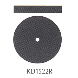 Kenda Universal Polishing, No. 1522-R 22 x 3mm, Square Edge, Black, 10/Pack