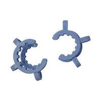 Keck Plastic Joint Clip Clamp for Glassware Ground Joint, Size 19/26, Blue, Each Each