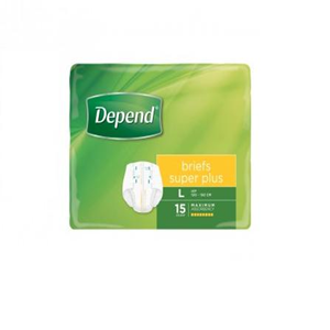 Depend Unisex Fitted Briefs Super Plus