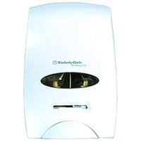 Kimberly-Clark Windows Liquid Soap Dispenser, 2 x 500ml, Wall Mountable, Pearl White, Each Each