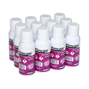 Kimcare Micromist Refill, Morning Air Fragrance, 6894, 54mL, 12 Cans/Box Case