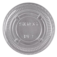 LID TO FIT SOLO P100, CLEAR FLEXIBLE PLASTIC 100/PACK Pack