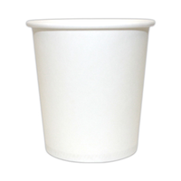 Livingstone Paper Cup, Hot and Cold Coffee Design, 180mL or 6oz, 50 Pieces/Sleeve, 1000/Carton Carton