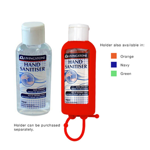 BULK BUY DISCOUNT, Liv All-Purpose Hand Sanitising Gel, 75pct Ethyl Alcohol, Squeeze Bottle, Colourless, 70ml, 288 UNIT DEAL Each